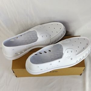 Men's Sperry float boat shoes in white size 12 new